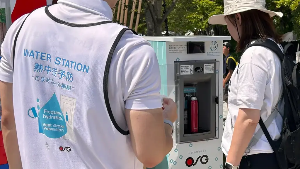 大阪・関西万博会場給水回数400万回突破！「ステハジ」熱中症対策アドバイザーが、会場内給水サポート時に熱中症啓発も実施！ 画像 1