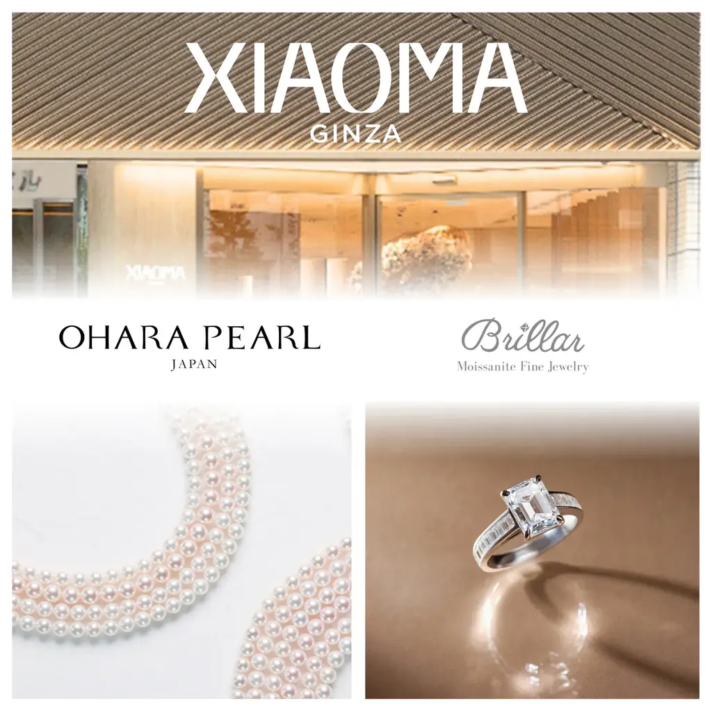 7月1日スタート！GINZA XIAOMAで輝くモアサナイト＆真珠