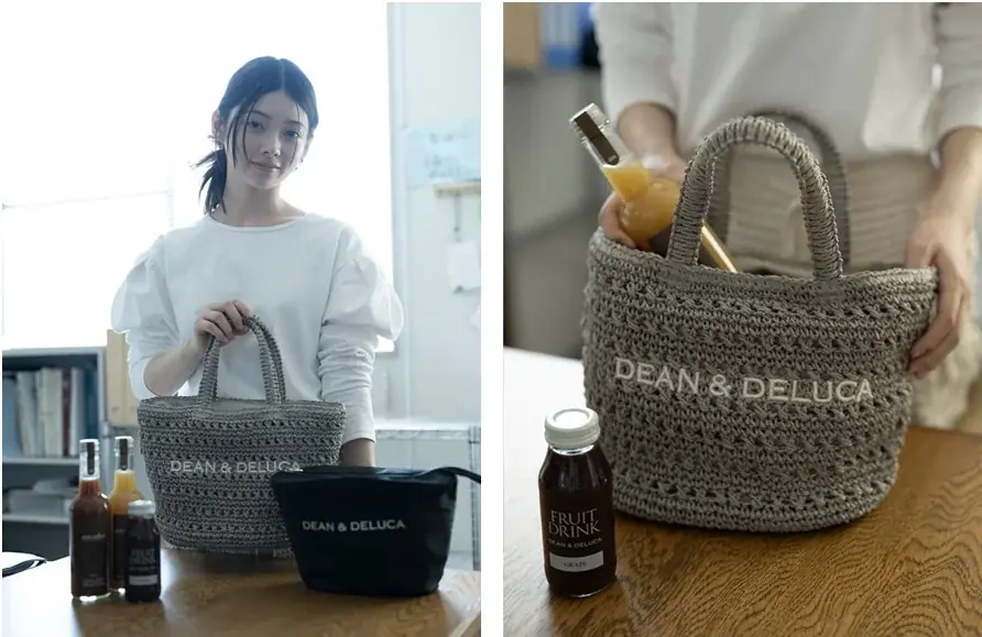 【DEAN & DELUCA】BEAMS COUTUREとのコラボレーション　手仕事の温もりと実用性を備えた、クロッシェバスケットバッグが登場7月8日（火）より発売 画像 3