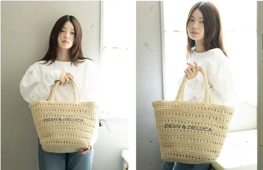 【DEAN & DELUCA】BEAMS COUTUREとのコラボレーション　手仕事の温もりと実用性を備えた、クロッシェバスケットバッグが登場7月8日（火）より発売 画像 4