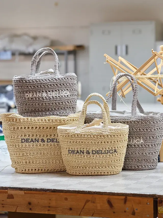 【DEAN & DELUCA】BEAMS COUTUREとのコラボレーション　手仕事の温もりと実用性を備えた、クロッシェバスケットバッグが登場7月8日（火）より発売 画像 6