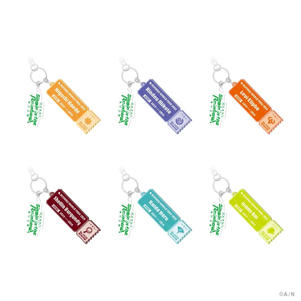「にじさんじ WORLD TOUR 2025 Singin’ in the Rainbow！」神戸公演グッズを2025年7月3日(木)18時より販売開始！ 画像 6