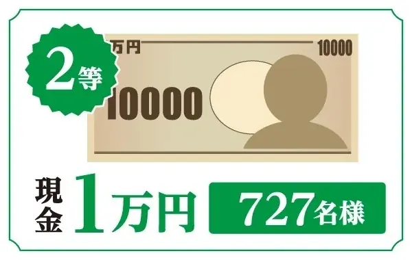 令和7年7月7日にセブン‐イレブンアプリを開いて挑戦!抽選で現金最大30万円が当たるキャンペーン実施!1等30万円、2等1万円、1等2等以外の方全員にクーポンプレゼント 画像 4