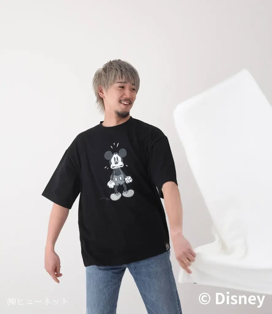 「370－ThreeSeventy」より、「ミッキーマウス」デザインのTシャツ、サウナハットが登場。 画像 11