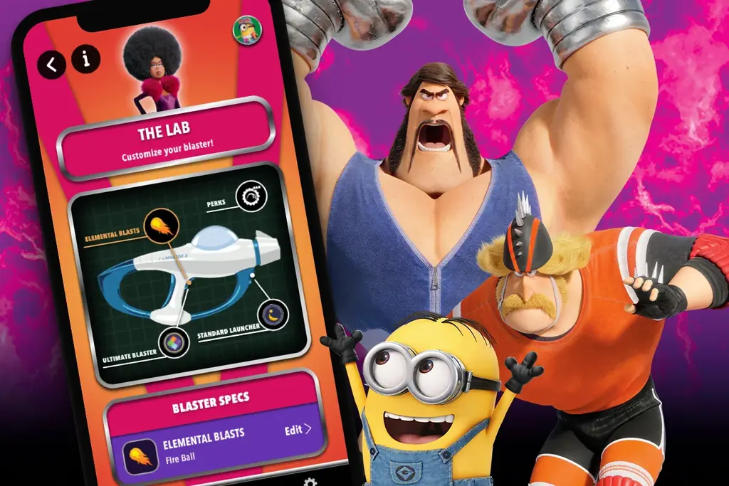 拡張する『ミニオン・パーク』の最新情報　“ミニオンがやっちまった！” 　アプリとの連動で広がる、自由自在な遊び方大公開！ 画像 1