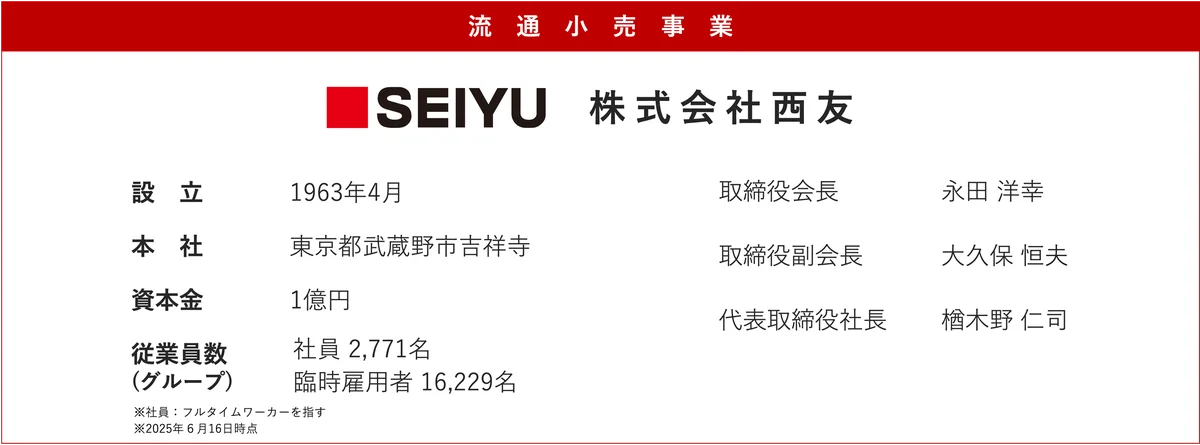 トライアルホールディングスと西友の経営統合が完了西友の新社長に楢木野 仁司が就任 画像 1