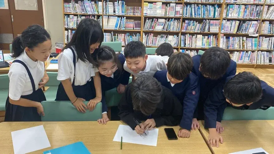 児童の願い事をイラストに！京橋築地小×アクアスター 七夕プロジェクト始動 ～銀座に短冊展示、企業×地域×学校の共創する学びのかたち～ 画像 1