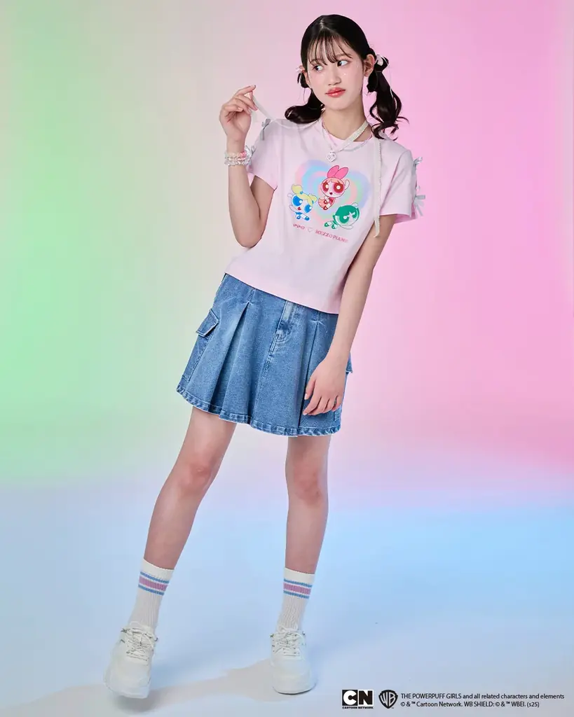 メゾピアノジュニアから、強くて可愛いヒロイン『パワーパフ ガールズ』との初のスペシャルアイテムが7月4日(金)より登場！ 画像 2