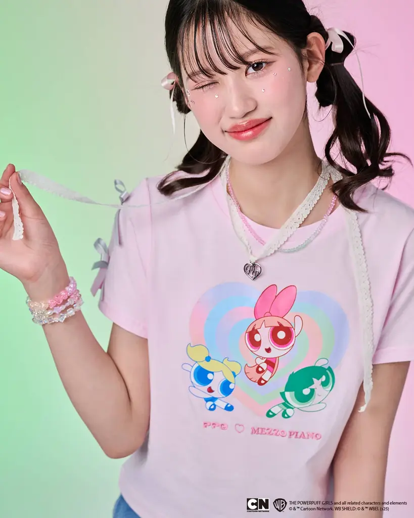 メゾピアノジュニアから、強くて可愛いヒロイン『パワーパフ ガールズ』との初のスペシャルアイテムが7月4日(金)より登場！ 画像 3