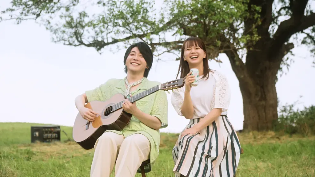 「淡麗グリーンラベル」新CM公開！多部未華子さん、Mrs. GREEN APPLE大森元貴さんがハンガリーの壮大な自然の中で“いいオフ♪”を満喫「ケセラセラ」アコースティックバージョンも初公開 画像 11
