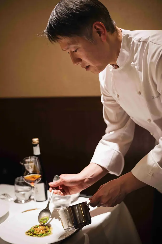 ザ・リッツ・カールトン京都「シェフズ・テーブル by Katsuhito Inoue」にて東京・浅草「Hommage（オマージュ）」荒井 昇シェフとの二夜限りのコラボレーションディナーを開催 画像 8