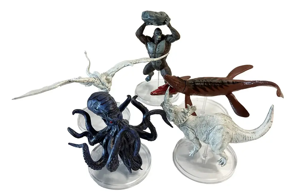 【ショップ学研＋（プラス）のみの限定販売】新発売の「最強王図鑑」フィギュア全12種をコンプリート！『UMA最強王図鑑フィギュア　コンプリートBOX』発売!!! 画像 2