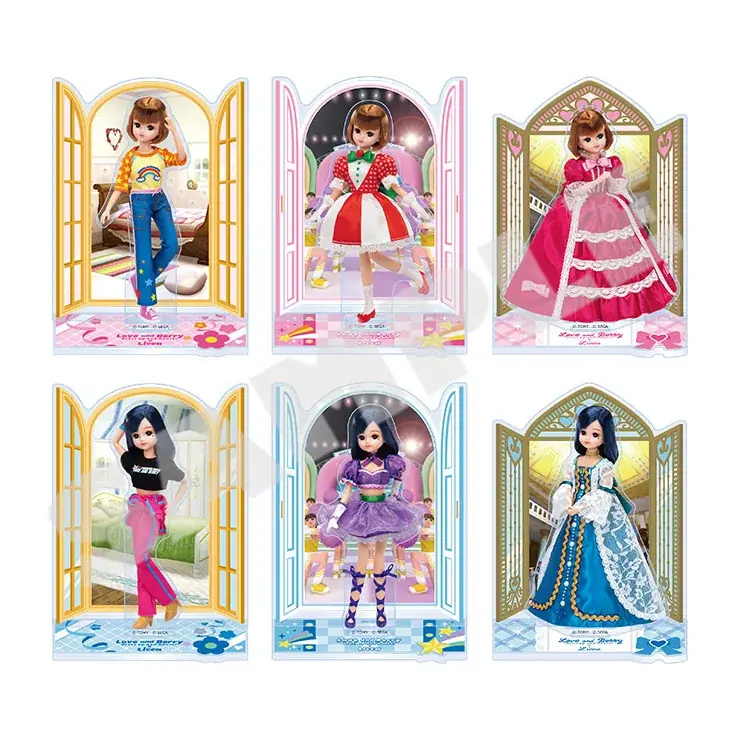 「オシャレ魔女 ラブ and ベリー × リカちゃん」コラボ アクリルキーホルダー、缶バッジなどさまざまなグッズが登場!ECサイト「セガストア オンライン」にて予約受付中 画像 5