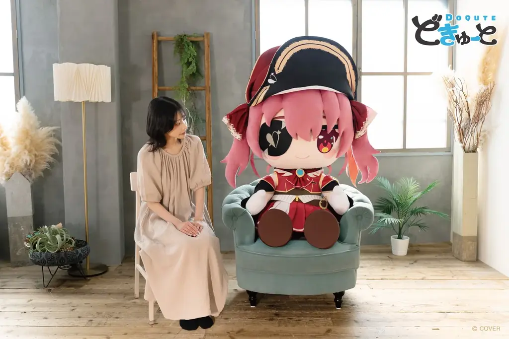 ホロライブプロダクションより、『兎田ぺこら』『不知火フレア』『白銀ノエル』『宝鐘マリン』が超特大ぬいぐるみ「どきゅーと」になって登場！2025年7月10日（木）11:00予約受付開始！ 画像 18
