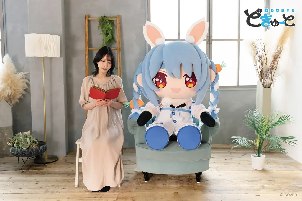 ホロライブプロダクションより、『兎田ぺこら』『不知火フレア』『白銀ノエル』『宝鐘マリン』が超特大ぬいぐるみ「どきゅーと」になって登場!2025年7月10日(木)11:00予約受付開始! 画像 3