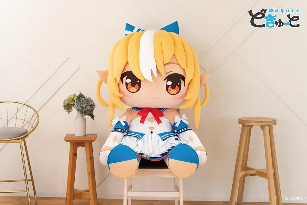 ホロライブプロダクションより、『兎田ぺこら』『不知火フレア』『白銀ノエル』『宝鐘マリン』が超特大ぬいぐるみ「どきゅーと」になって登場！2025年7月10日（木）11:00予約受付開始！ 画像 7