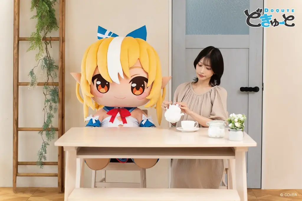 ホロライブプロダクションより、『兎田ぺこら』『不知火フレア』『白銀ノエル』『宝鐘マリン』が超特大ぬいぐるみ「どきゅーと」になって登場！2025年7月10日（木）11:00予約受付開始！ 画像 8