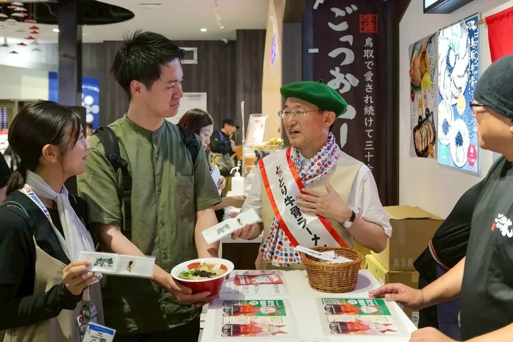 砂とまんが王国の魅力を体感できる話題の「鳥取県ゾーン」開幕から約3ヶ月で来場者数20万人突破! 7月1日は大阪・関西万博が鳥取県一色に。 画像 2