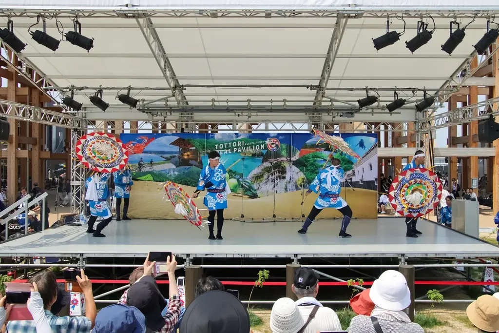 砂とまんが王国の魅力を体感できる話題の「鳥取県ゾーン」開幕から約3ヶ月で来場者数20万人突破! 7月1日は大阪・関西万博が鳥取県一色に。 画像 5