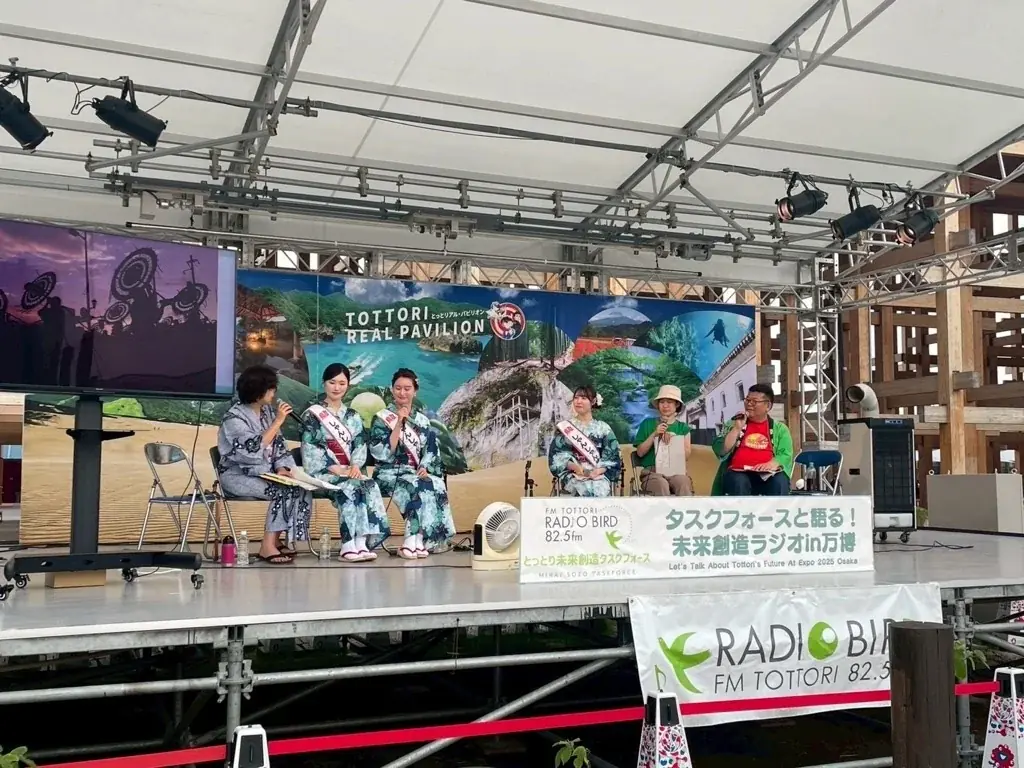 砂とまんが王国の魅力を体感できる話題の「鳥取県ゾーン」開幕から約３ヶ月で来場者数20万人突破！ 7月1日は大阪・関西万博が鳥取県一色に。 画像 8