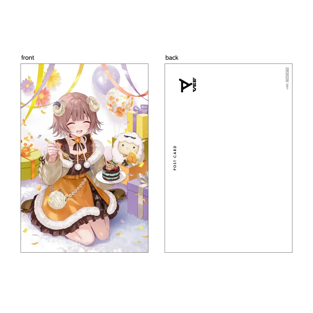 Sony MusicによるVTuberプロジェクト「VEE」、所属VTuber「マル・ナナモナ」のバースデーグッズ&バースデーボイスが販売開始! 画像 6