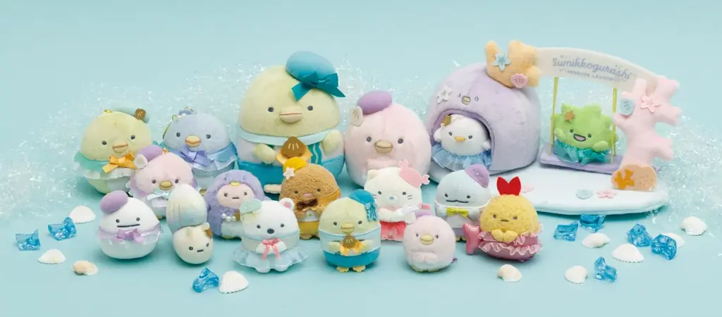 新キャラクター“ぺんぎん（ヒナ）”などたくさんのぺんぎんのなかまが登場する　すみっコぐらし新テーマ『ぺんぎんラグーン』の新商品が発売 画像 3