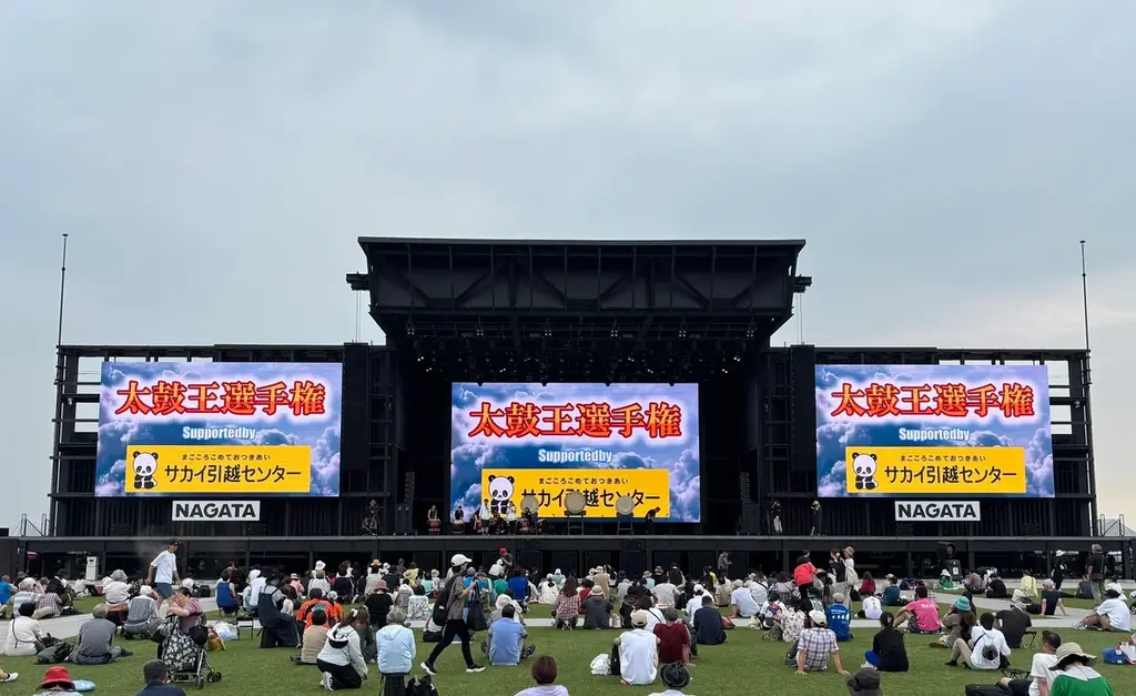 7月3日開催の1000人和太鼓演奏にサカイ引越センターが協賛