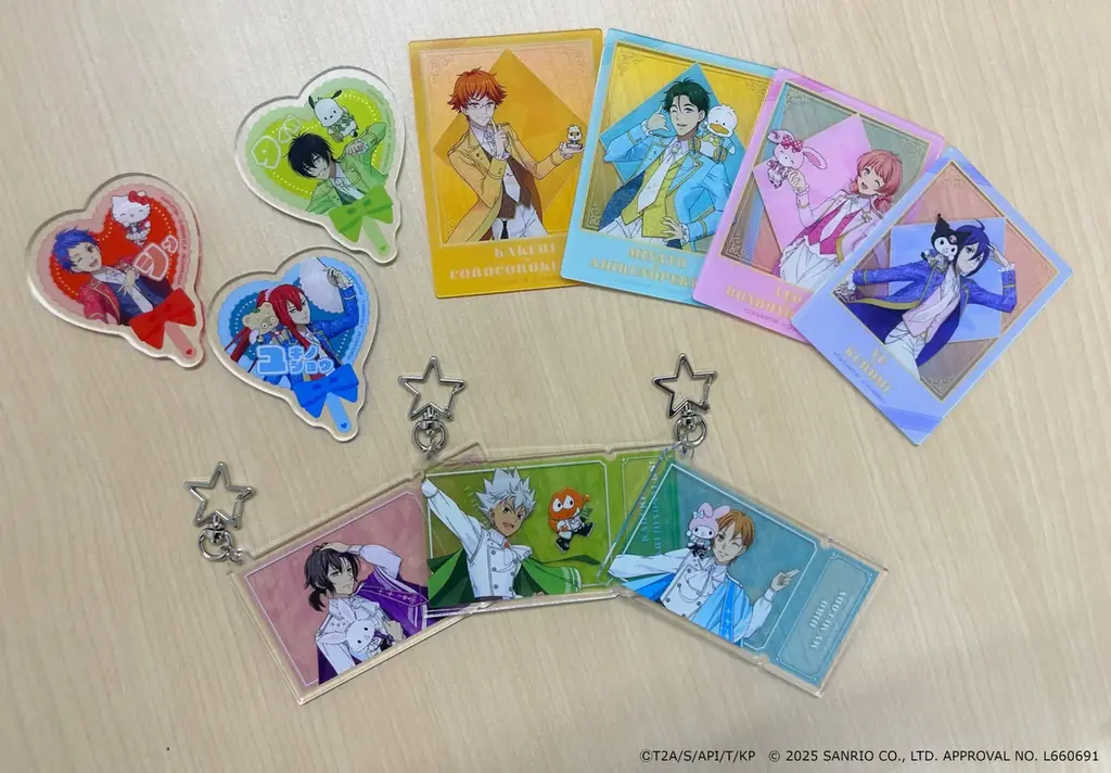 「KING OF PRISM-Your Endless Call-×サンリオキャラクターズ」新作コラボグッズが登場! 10組のペアが勢ぞろい!! 画像 3