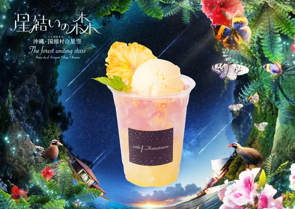 好評につき追加イベント開催決定!『星結いの森-沖縄・国頭村の星空-』大人気!作品とのコラボドリンクも夏バージョンにリニューアル! 画像 3