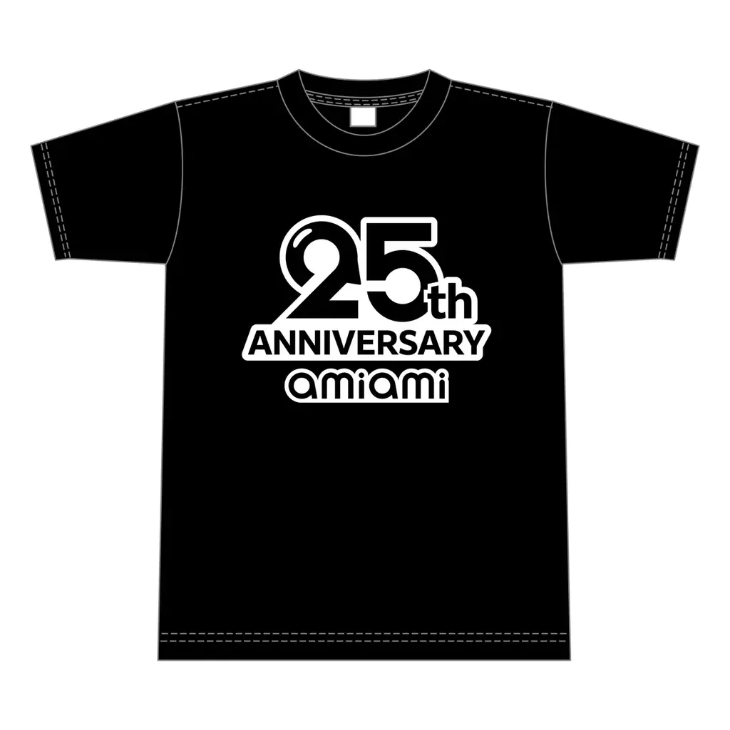 25周年を迎えるフィギュア&ホビー通販大手『あみあみ』が、これまでの感謝を込めてチャリティTシャツを販売。 画像 2