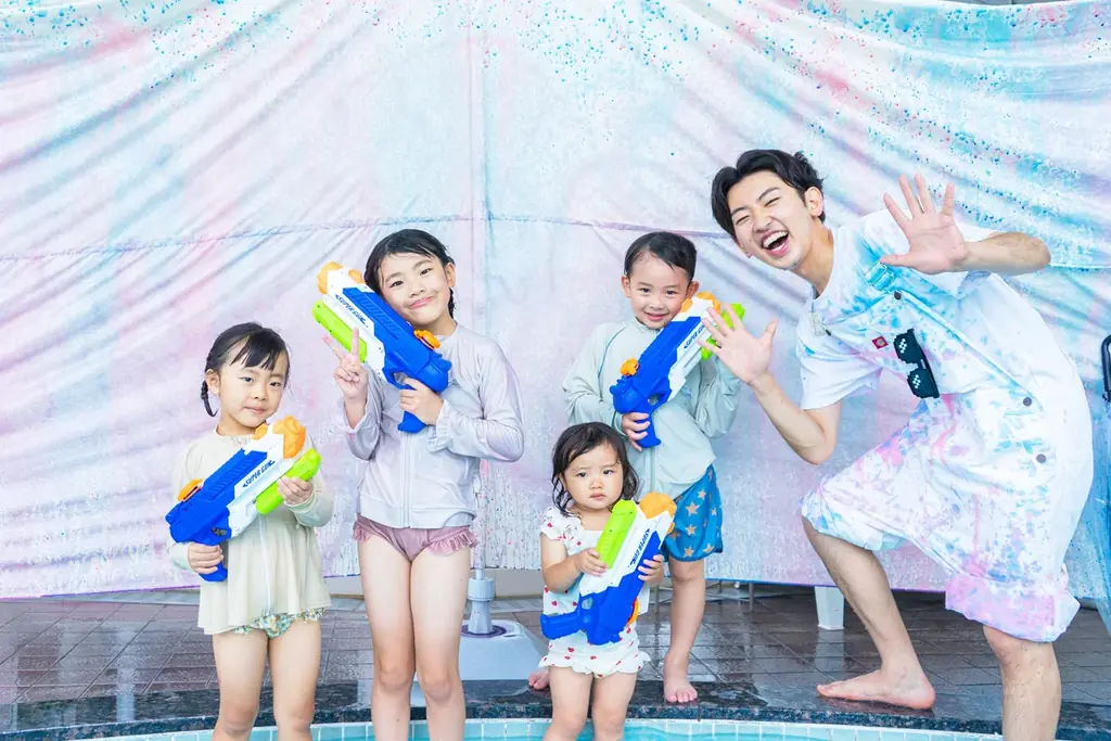 オーパークおごせの夏のシーズンイベントをひと足早く体験！　泡バズーカー＆カラフルシューティングのプレイベントを7月12日に開催します 画像 3