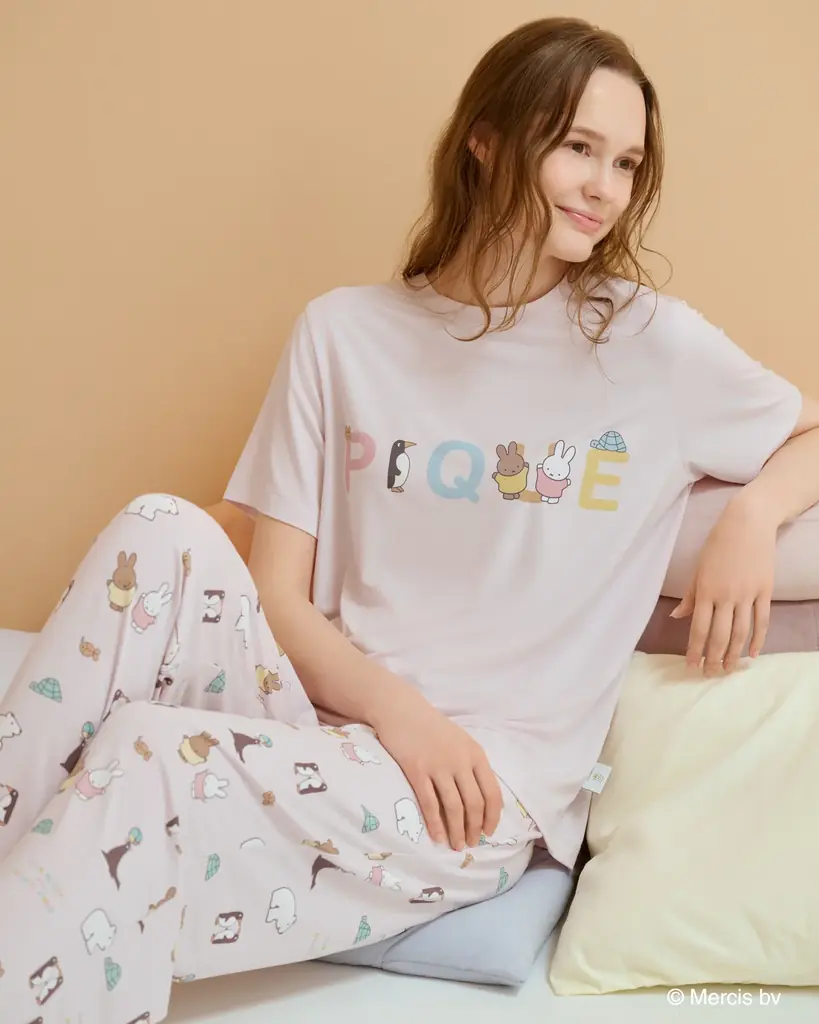 【gelato pique(ジェラート ピケ)】ディック・ブルーナとのコラボレーション第2弾！ミッフィー＆メラニーと夏を楽しむルームウェアやグッズコレクションが登場＜7月11日(金)発売＞ 画像 2
