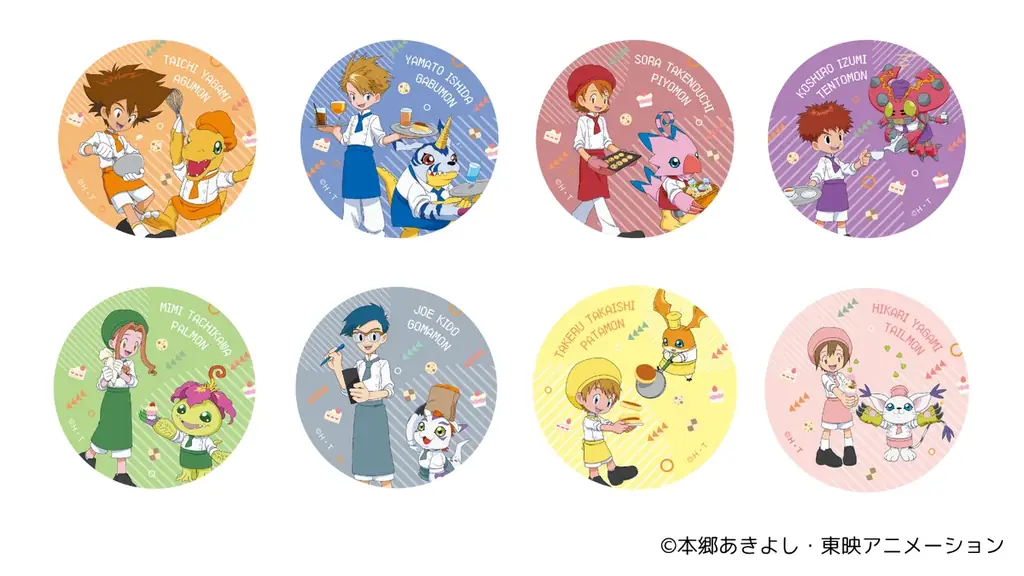 デジモンのキャラクターがパティシエ衣装で登場！「デジモンアドベンチャー」× and GALLERY Collaboration Café　7月5日(土)より開催！ 画像 15