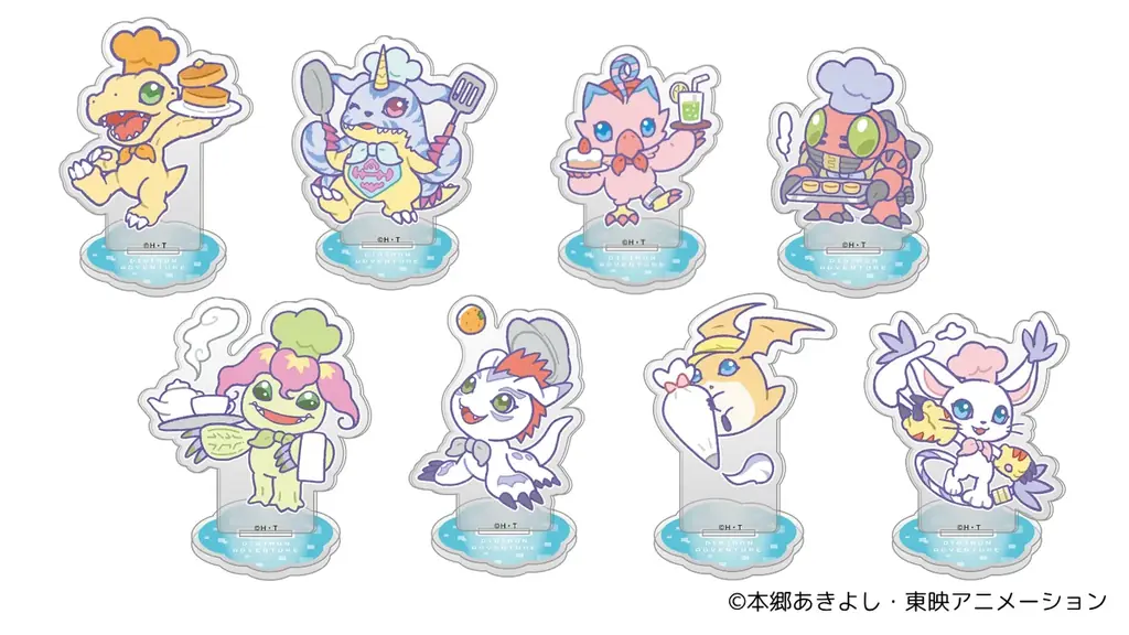 デジモンのキャラクターがパティシエ衣装で登場！「デジモンアドベンチャー」× and GALLERY Collaboration Café　7月5日(土)より開催！ 画像 16