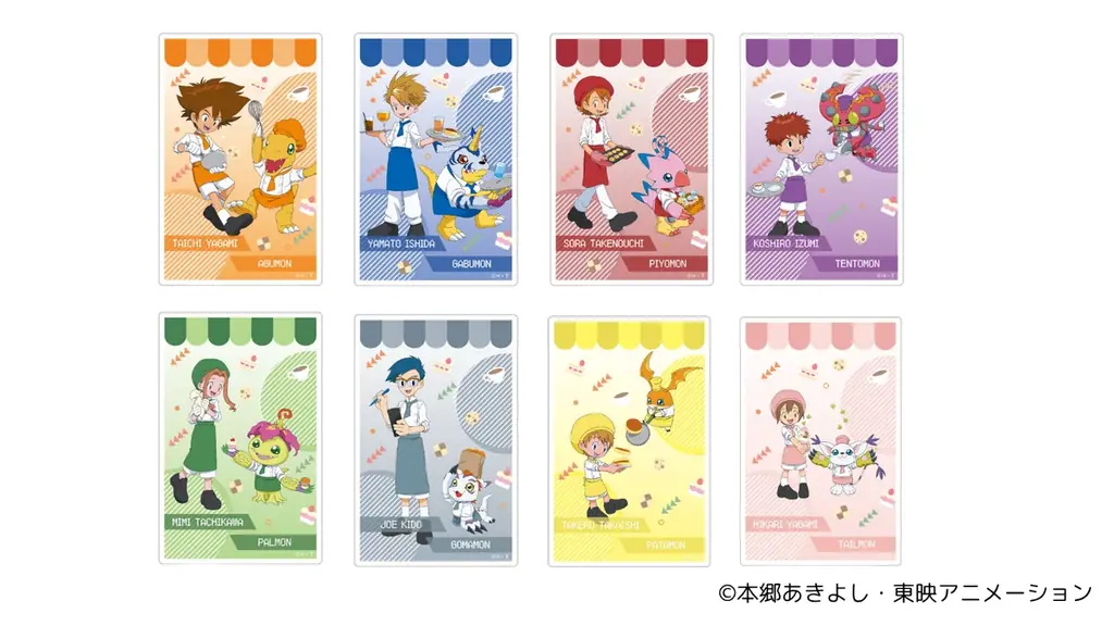 デジモンのキャラクターがパティシエ衣装で登場！「デジモンアドベンチャー」× and GALLERY Collaboration Café　7月5日(土)より開催！ 画像 17
