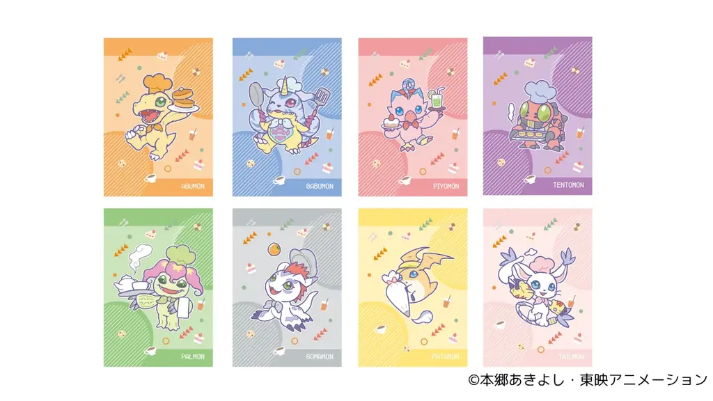 デジモンのキャラクターがパティシエ衣装で登場！「デジモンアドベンチャー」× and GALLERY Collaboration Café　7月5日(土)より開催！ 画像 24