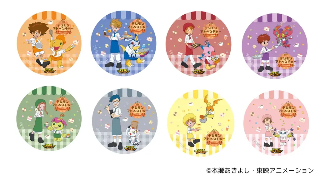 デジモンのキャラクターがパティシエ衣装で登場！「デジモンアドベンチャー」× and GALLERY Collaboration Café　7月5日(土)より開催！ 画像 26