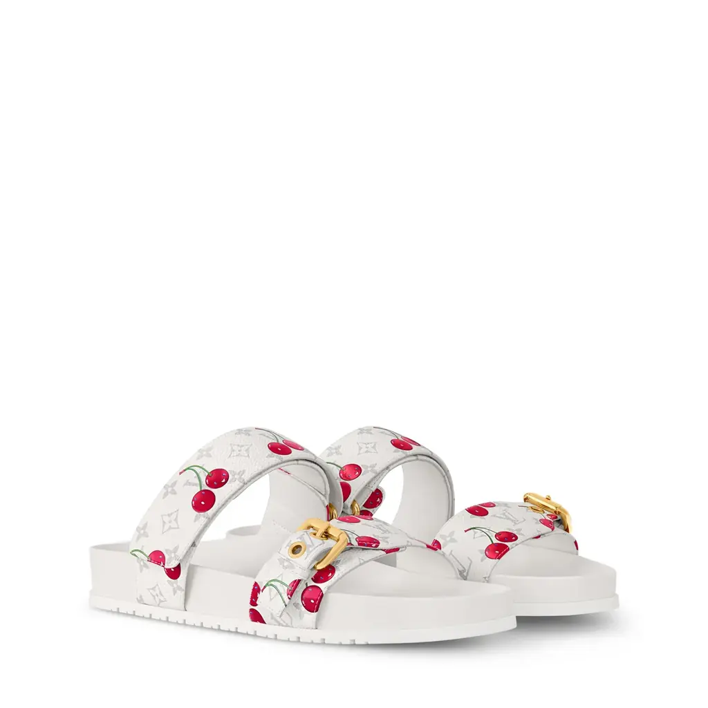 【ルイ·ヴィトン】「LOUIS VUITTON × 村上隆」第3章よりチェリーモ·チーフが目を引く夏にぴったりのPVCやデニム素材のアイテムが登場 画像 7
