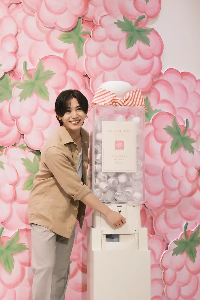 【ジョー マローン ロンドン】山田涼介さんがジョー マローン ロンドンのフレンズに!懐かしさと遊び心が詰まった会場で思い出す、山田さんの“甘酸っぱい夏の記憶”とは⁉︎ 画像 2