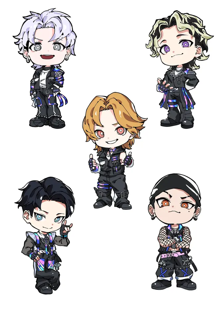 謎のダンステロリスト集団「O-MENZ」東京国際フォーラムAワンマンライブ「Pride＆Mythology」タイトル解禁チケット発売開始！ミニキャライラスト＆百戦錬磨追加公演も発表！ 画像 2