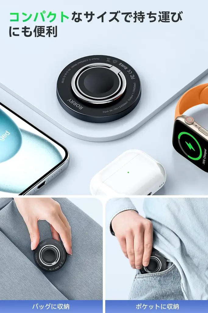 史上最安！45％OFFの大特価セール開催 ─ RORRYの大人気モバイルバッテリー「A3Q」がプライムデー前に登場！ 画像 7