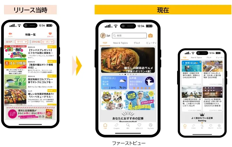 愛媛の地域情報を届けるダウンロード無料のアプリ、「えひめのあぷり」に新機能が加わりリニューアル! 画像 2