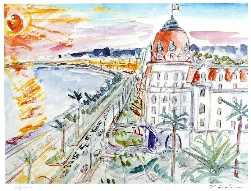 日本橋高島屋で榎木孝明作品展、歴史と感受性溢れる水彩画150点