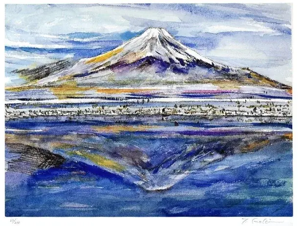 榎木孝明　半島の風　水彩画 日本橋高島屋で榎木孝明作品展、歴史と感受性溢れる水彩画150点