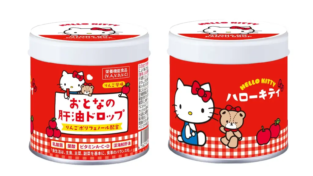 Xで話題の肝油ドロップが、ハローキティと夢のコラボ!『おとなの肝油ドロップ ハローキティ』が数量・期間限定で7月7日(月)より発売開始 画像 4