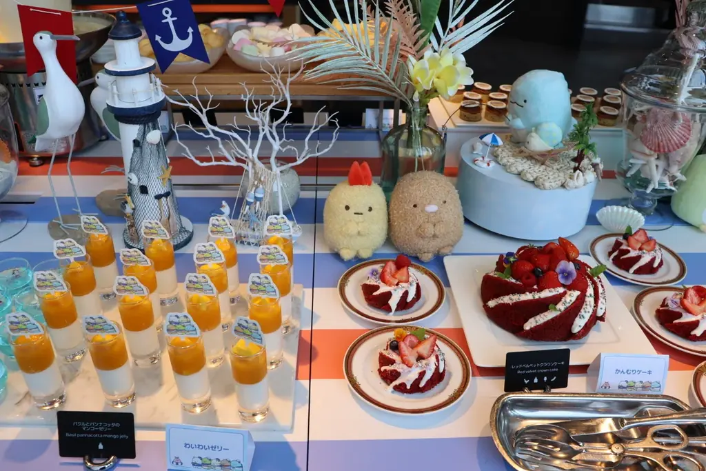 【7月5日から】九州初！すみっコぐらしコラボレーションスイーツビュッフェ「すみっコたちのマリンパーティ」をヒルトン福岡シーホークにて開催中！ 画像 7