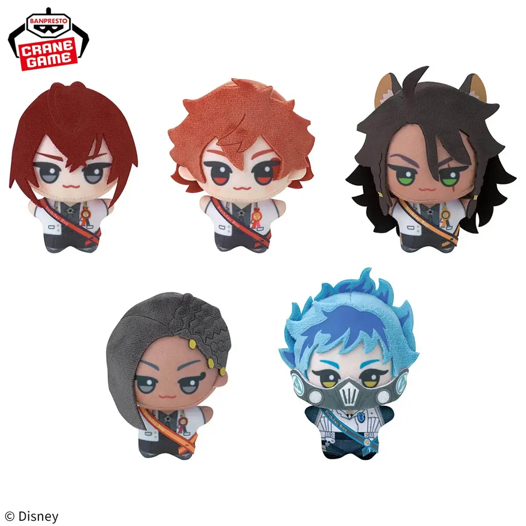 大人気スマートフォンゲーム「ツイステ」ナムコ限定プライズが登場！ 『ディズニー ツイステッドワンダーランド』チビちびぐるみ～おめかしバースデー～vol.4　2025年7月1日(火)より順次展開！ 画像 1