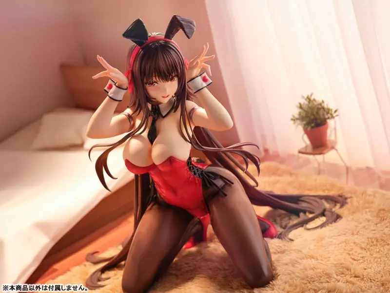 あざらしそふと『アマカノ2+』より、「黒姫結灯」が作中で披露したバニースーツ姿でフィギュア化。あみあみ限定特典付きでご案内中。 画像 13