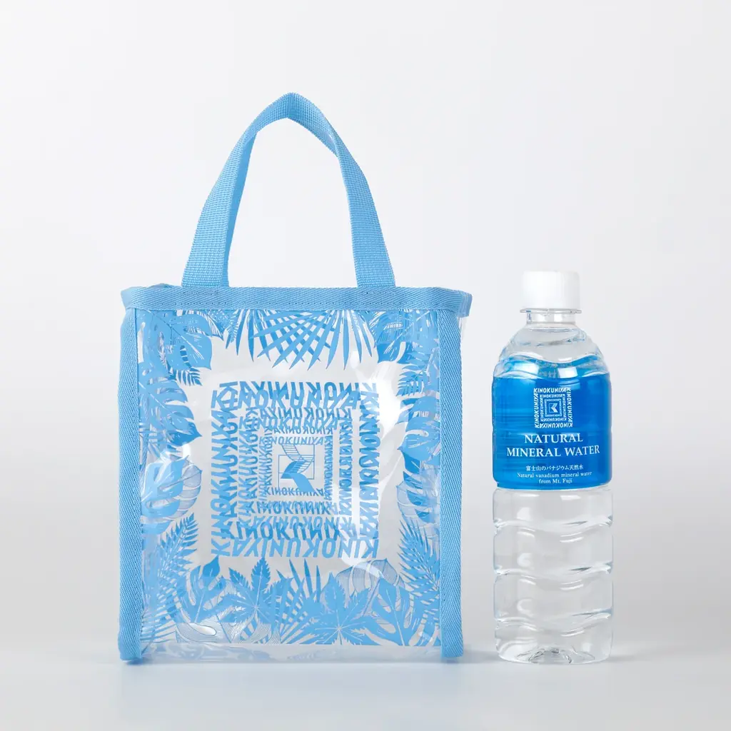 【紀ノ国屋】昨年の大好評のミニクリアトートに「モンステラ柄」が数量限定で新登場！ 画像 3