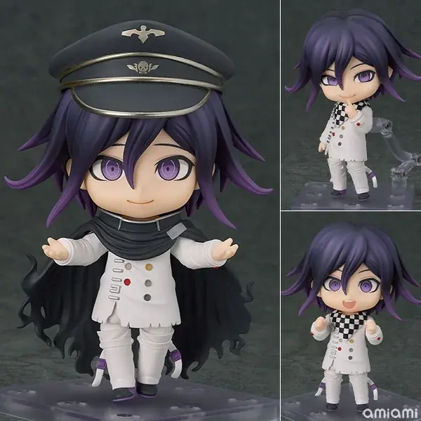 大人気ゲーム『ニューダンガンロンパV3 みんなのコロシアイ新学期』より、超高校級の総統「王馬小吉」がねんどろいどで登場。あみあみにて予約受付中。 画像 2